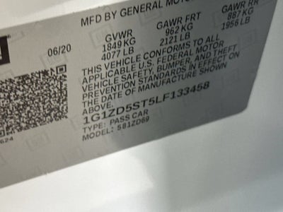 2020 Chevrolet Malibu LT