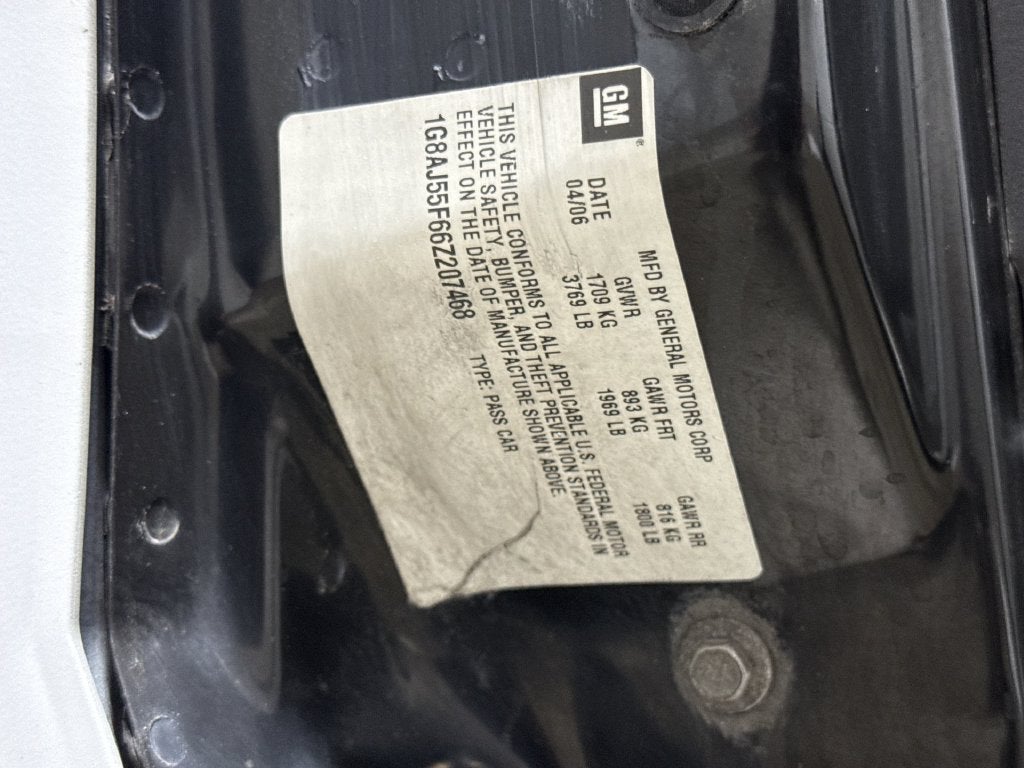 2006 Saturn Ion ION 2 4dr Sdn Auto