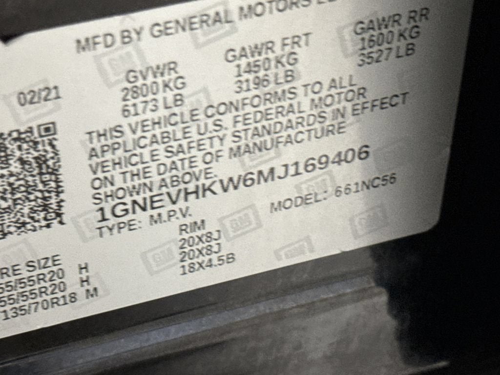 2021 Chevrolet Traverse LT Leather