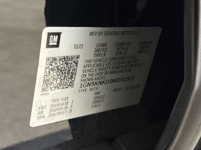 2021 Chevrolet Tahoe LT