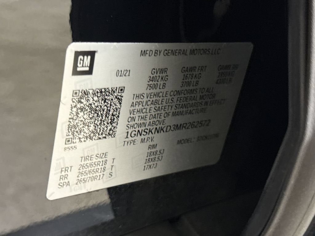 2021 Chevrolet Tahoe LT
