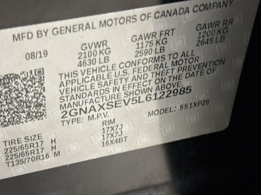 2020 Chevrolet Equinox LS