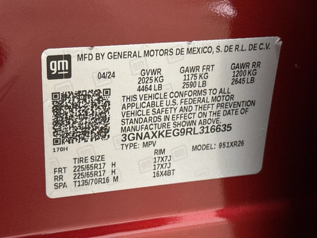 2024 Chevrolet Equinox LT