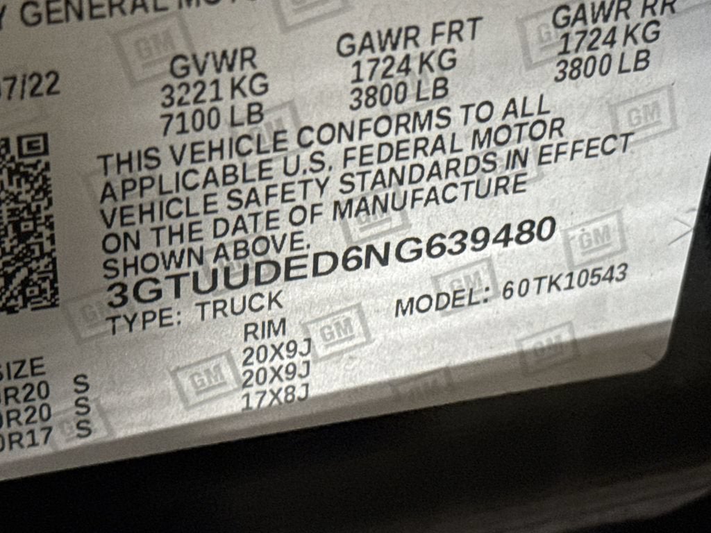 2022 GMC Sierra 1500 SLT