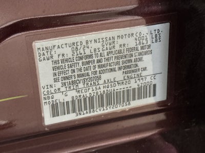 2025 Nissan Sentra SV