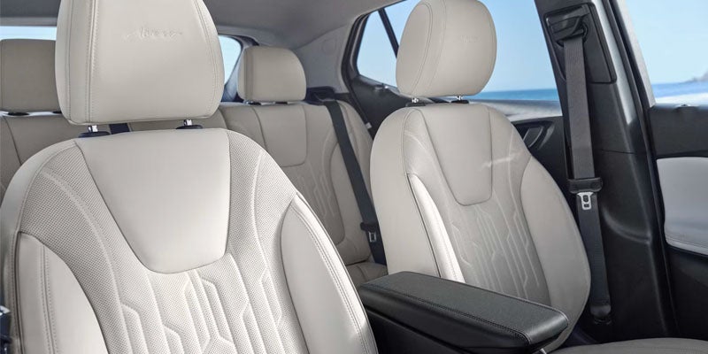 Buick Encore GX front seats interior