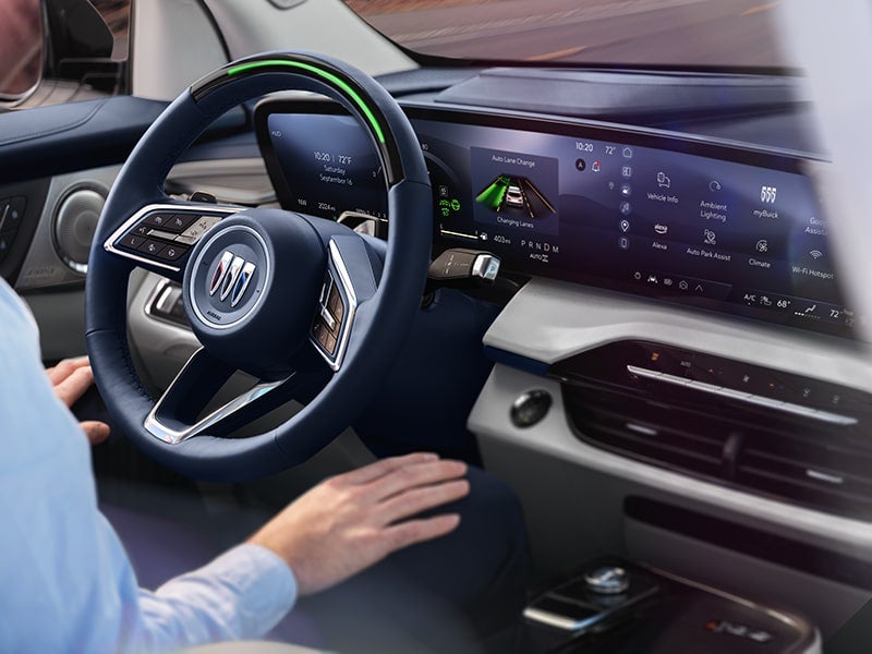 A Buick first: available Super Cruise® hands-free driver-assistance technology