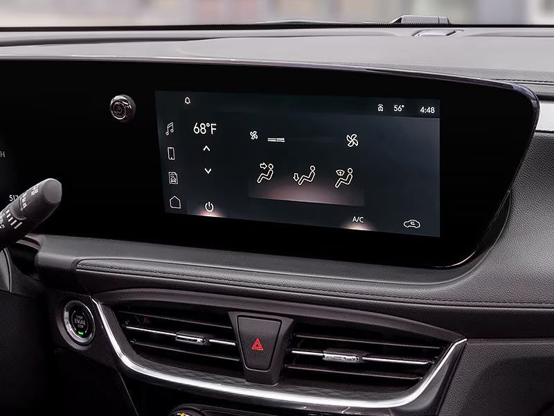 11” diagonal ultrawide infotainment display