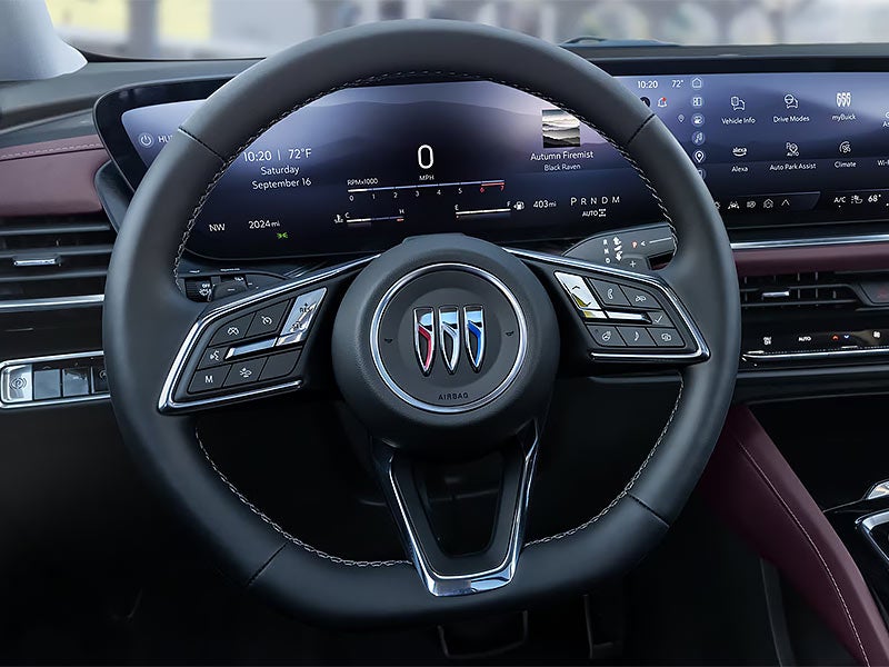 Available heated steering wheel