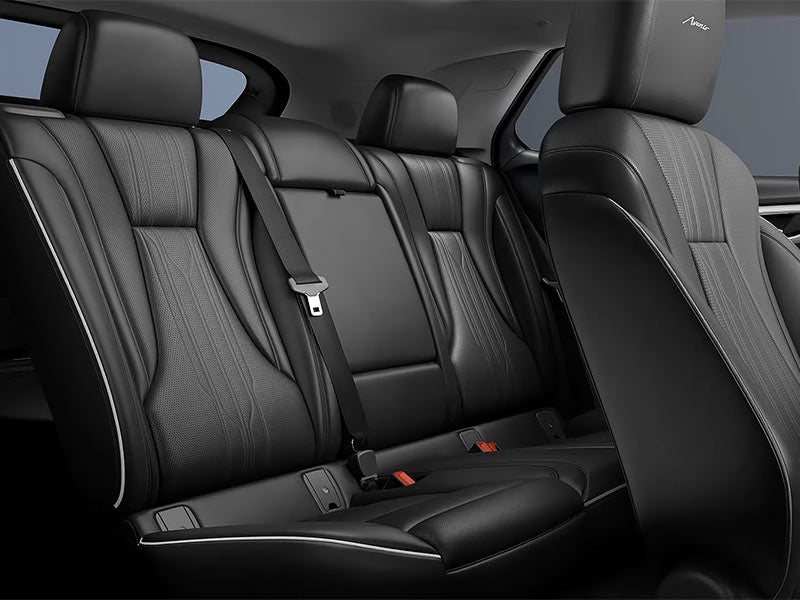 Available second-row outboard heated seats